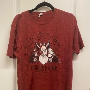 Troegenator Doublebock Beer Short-Sleeved Shirt - Size Large